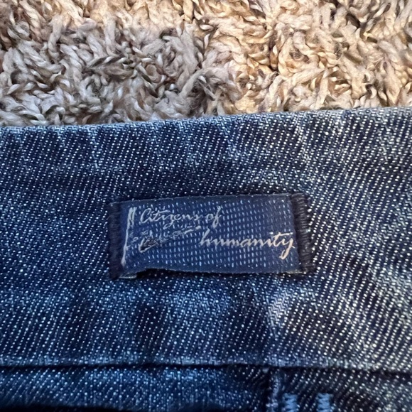 Citizens Of Humanity Mini Jean Skirt Size 26 - Picture 5 of 6
